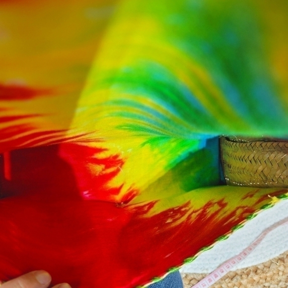 HANDMADE STRAW SHOULDER BAG, REAL SHELLS & EMBROIDERED COLORED STRAW DETAILS - Picture 12 of 16